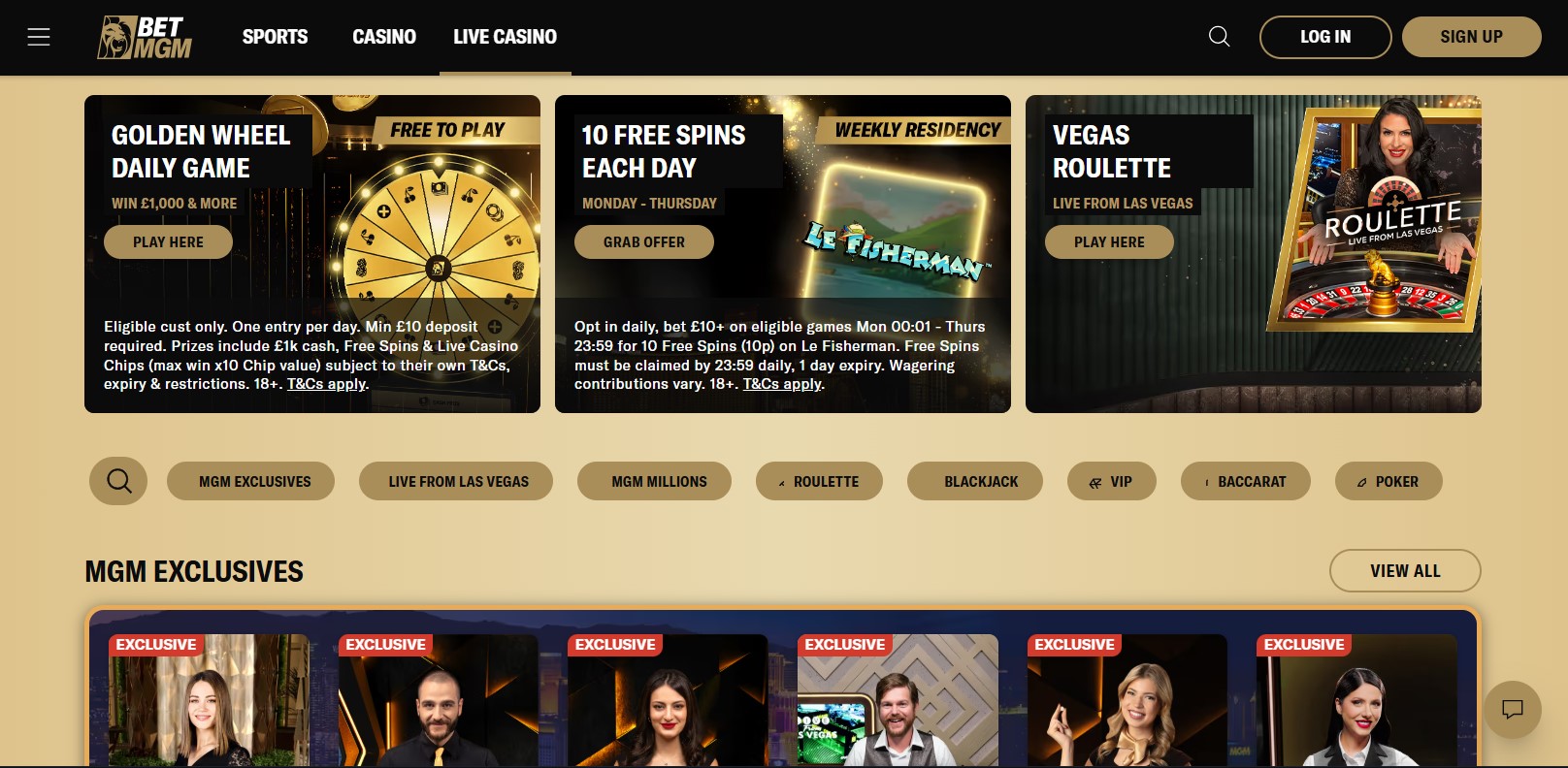 BetMGM Live Casino
