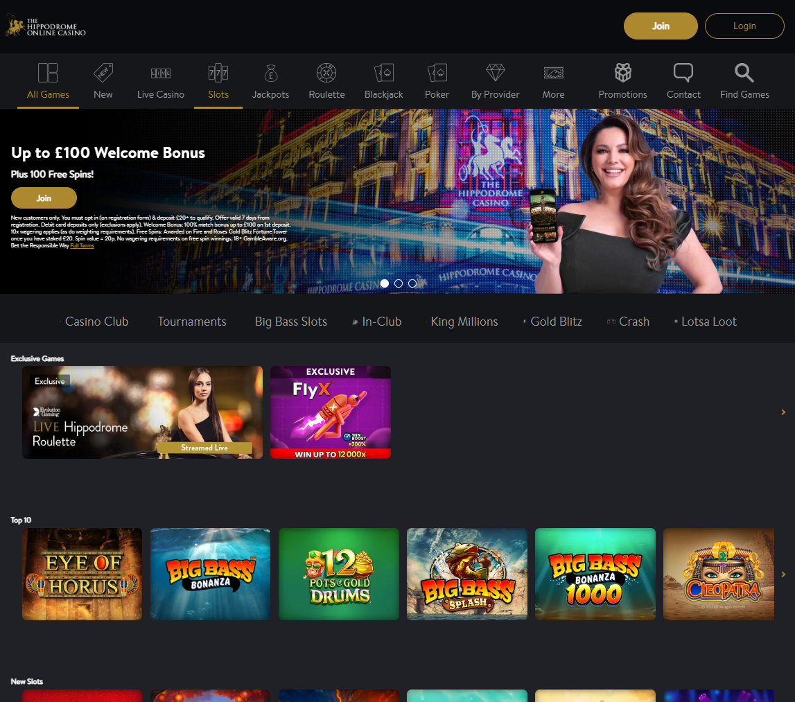 Hippodrome Casino Promotions