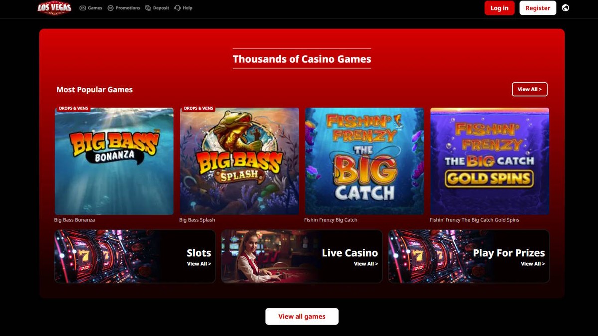 Los Vegas Casino Homepage