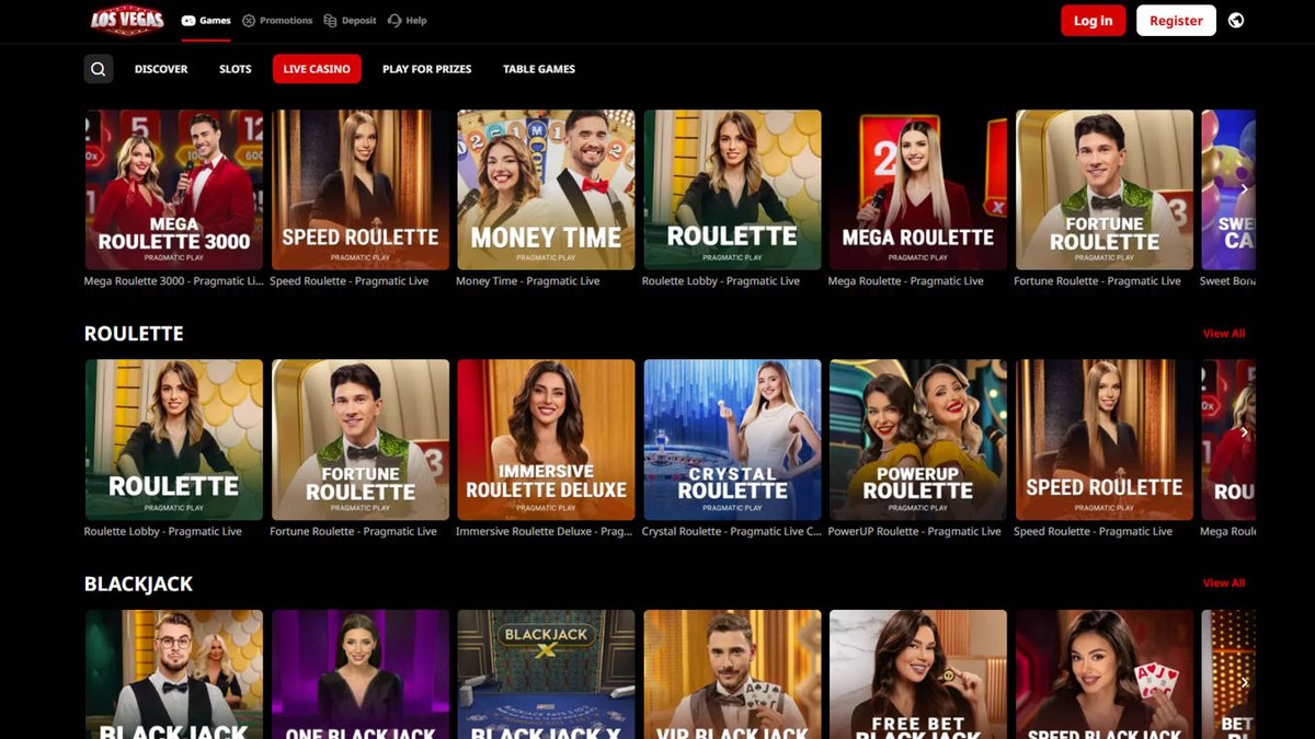 Los Vegas Casino Live Casino