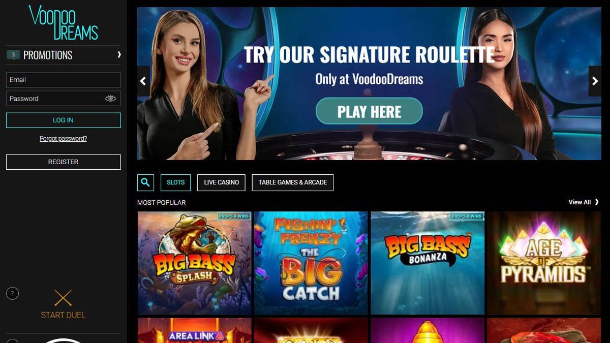 VoodooDreams Homepage