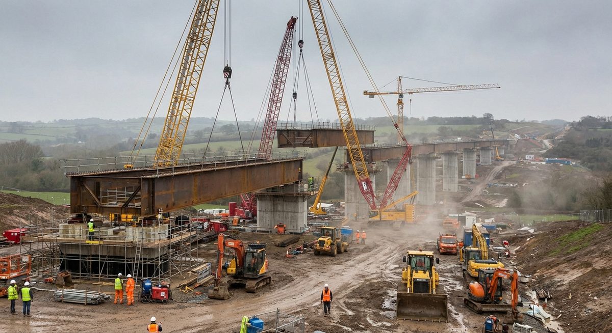 HS2 construction site Birmingham